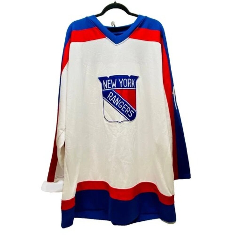 Mitchell & Ness Authentic NHL Jersey New York Rangers 75-76‎ Duguay Sz 60 (4XL)